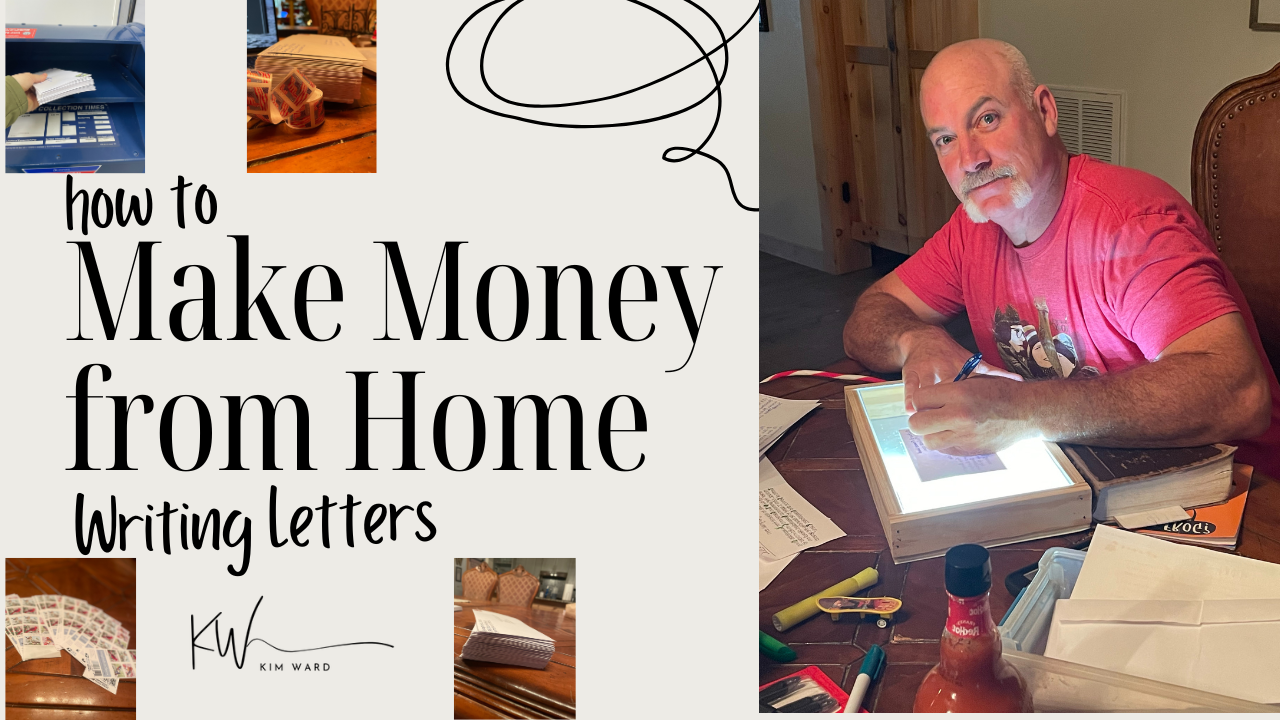 How to Make Money at Home Writing Letters